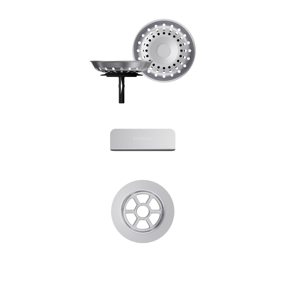 Tia D-100, D-100L DP1 Waste Parts - Stainless Steel