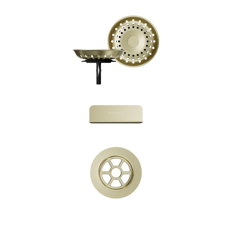 Tia D-100, D-100L DP1 Waste Parts - White Gold