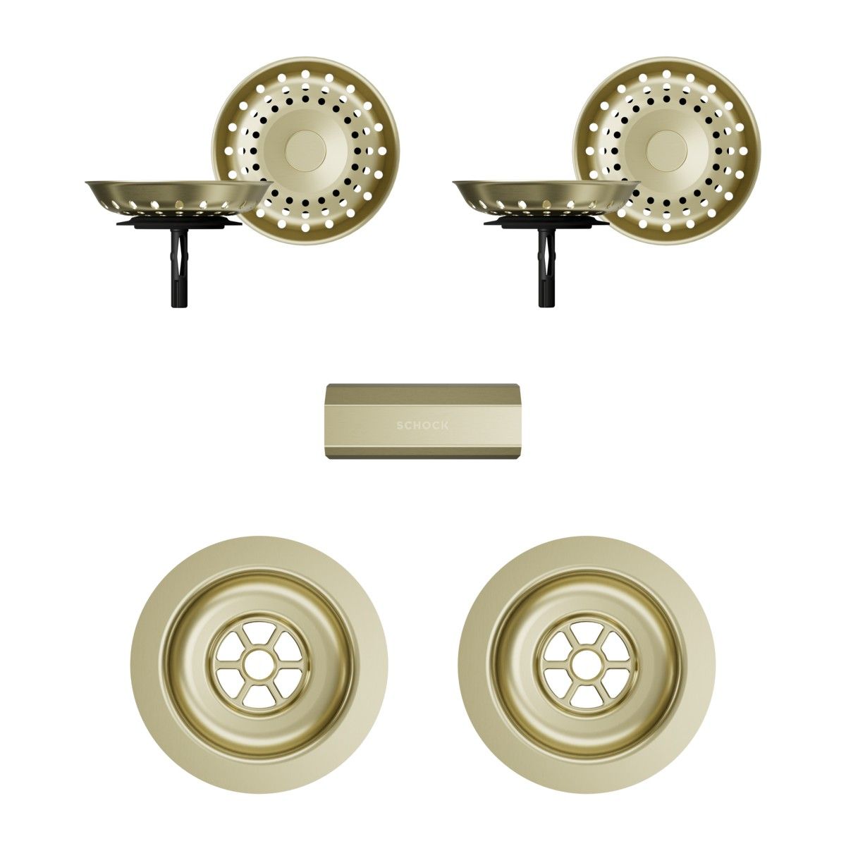 Mono D-150 DP7 Waste Parts - White Gold