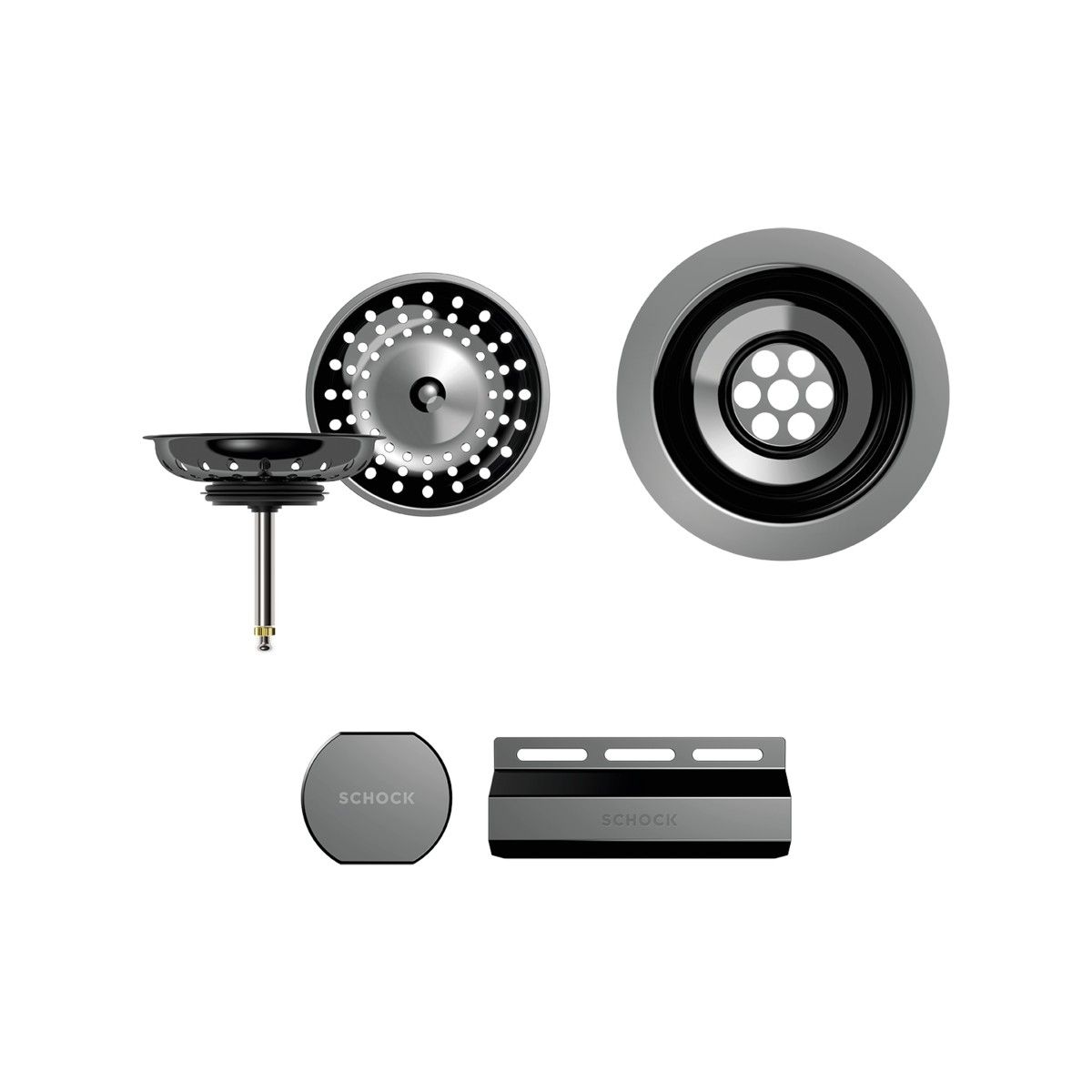 Mono D-100S, D-100, D-100L DP4 Waste Parts - Gunmetal