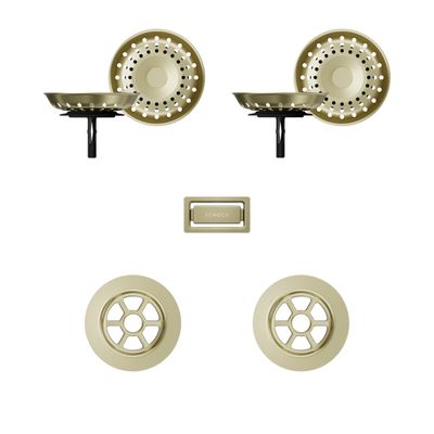 Greenwich N-200, Prepstation D-150 DP2 Waste Parts - White Gold
