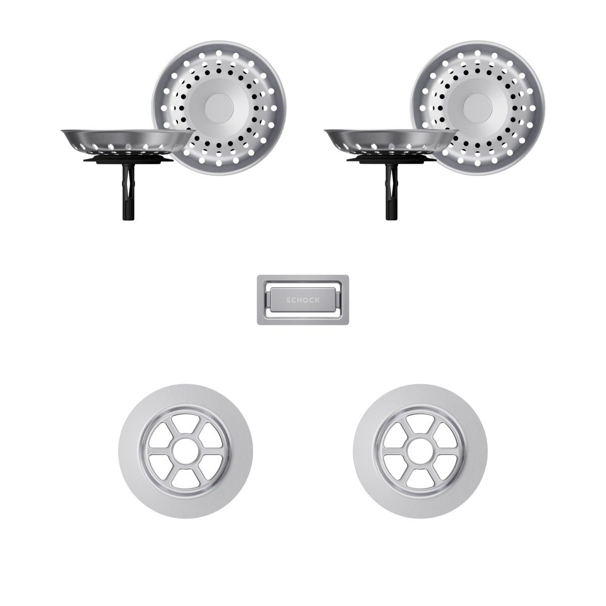 Greenwich N-200, Prepstation D-150 DP2 Waste Parts - Stainless Steel