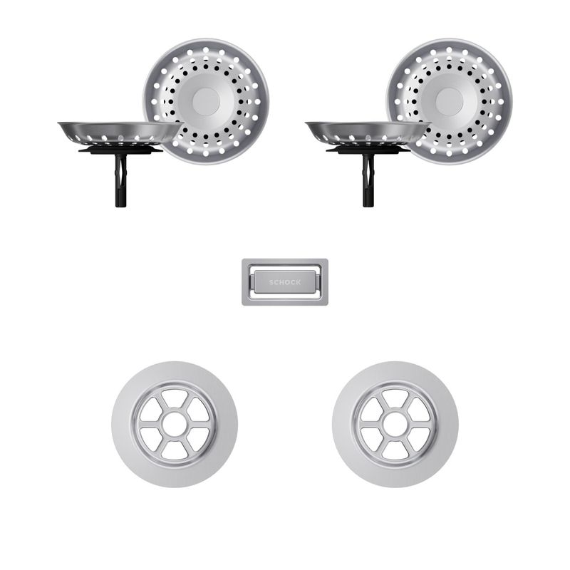 Greenwich N-200, Prepstation D-150 DP2 Waste Parts - Stainless Steel