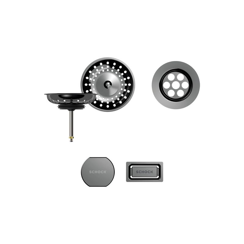 Greenwich N-100, N-100L, N-100S, N-100XL DP8 Waste Parts - Gunmetal