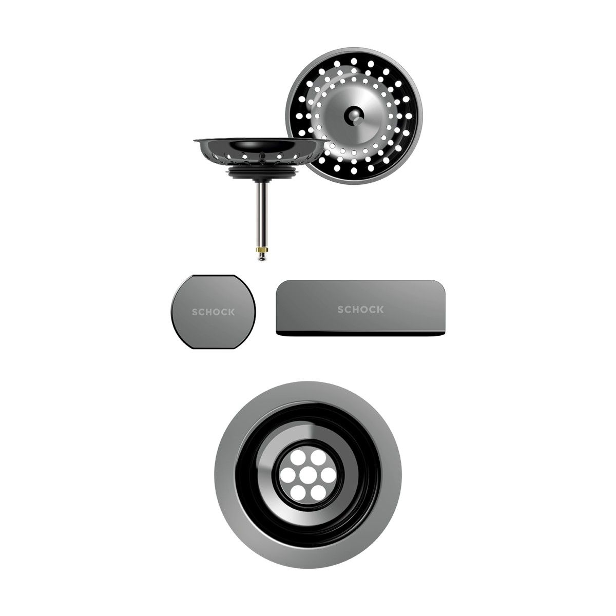 Kallio M-100 DP4 Waste Parts - Gunmetal