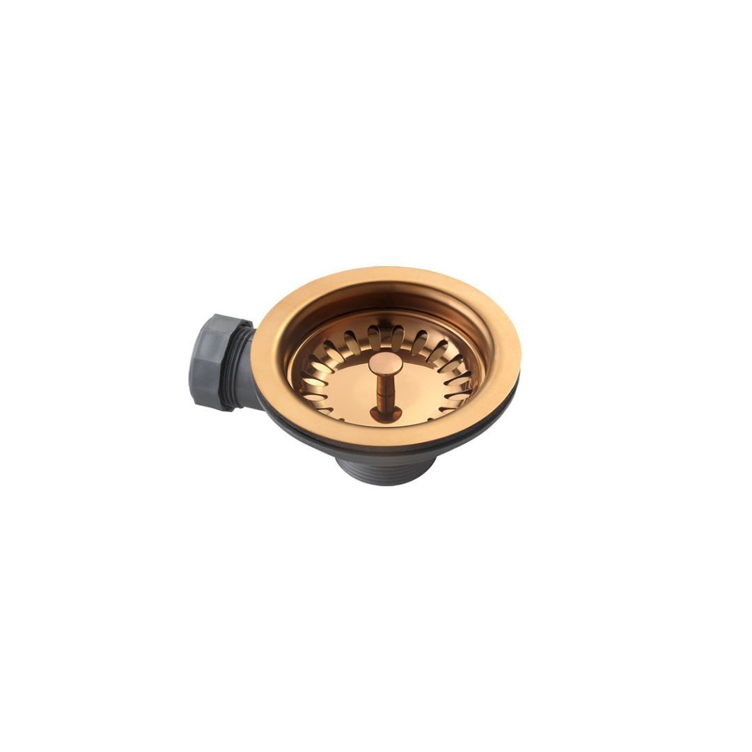 Basket Strainer Waste - Copper