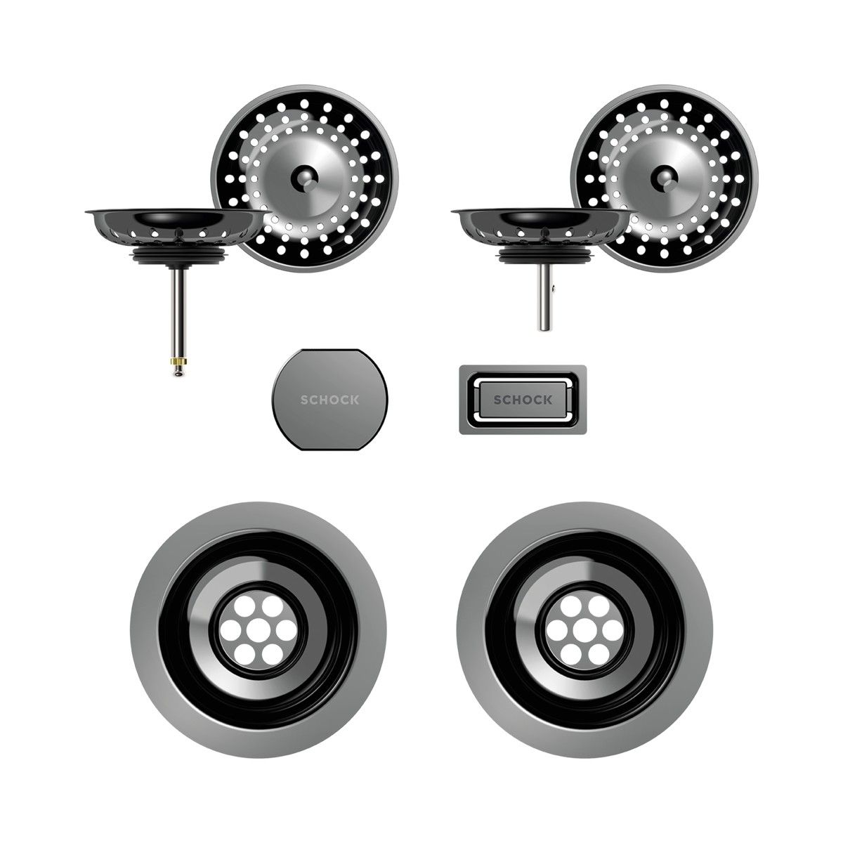 Mono D-150 DP7 Waste Parts - Gunmetal