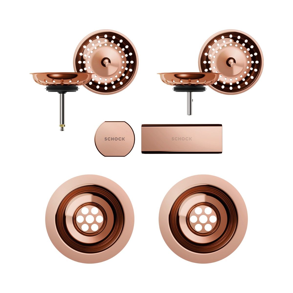 Kallio M-175, Waterfall D-150, Signus D-150, D-2 Waste Parts - Copper
