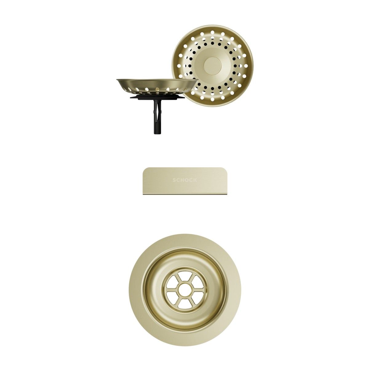Kallio M-100 DP4 Waste Parts - White Gold