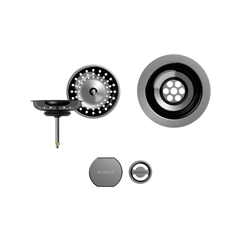 Quadro N-100, 100S, Mono N-100, 100S, Pinedo D-100, 100L, 100XS Waste Parts - Gunmetal