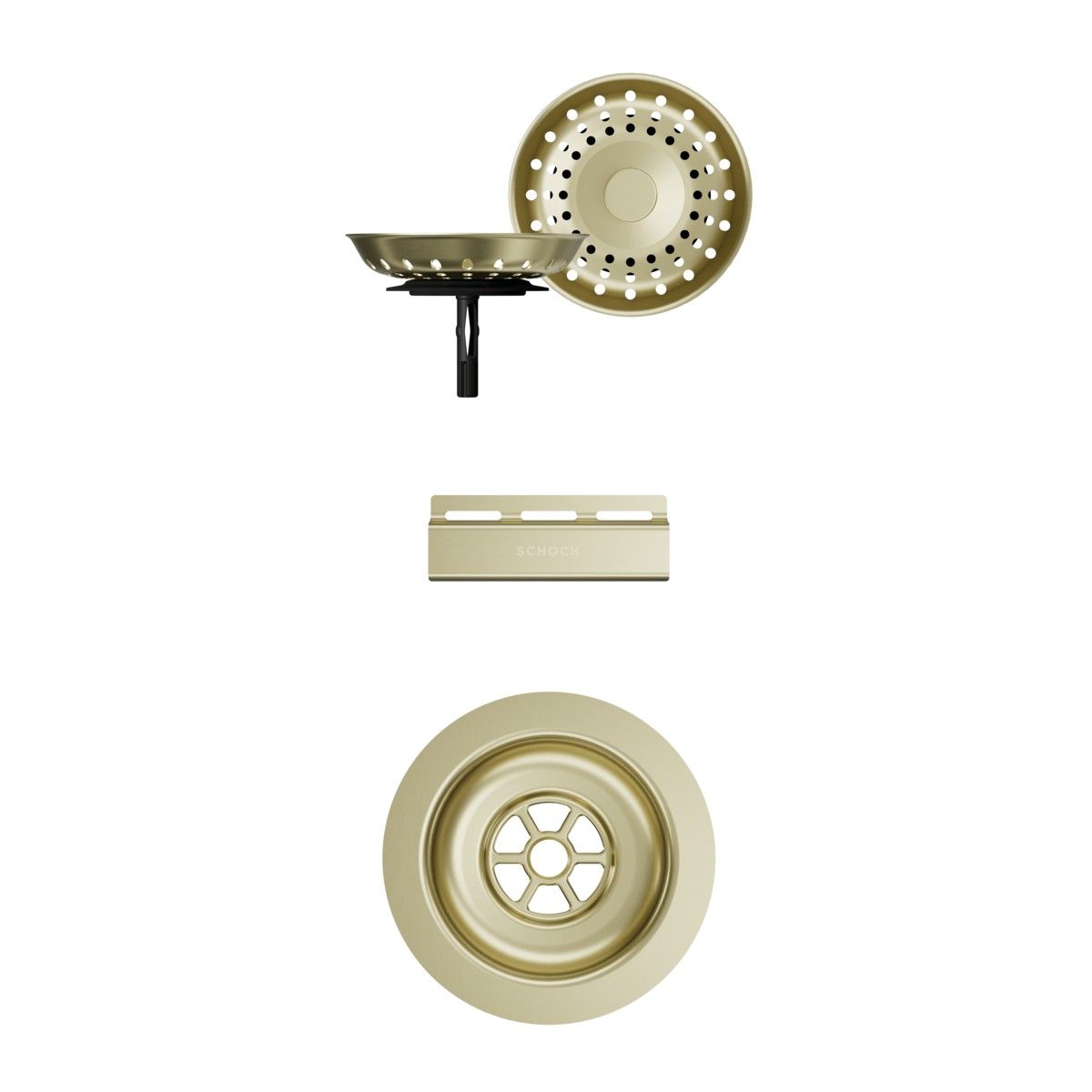 Waterfall D-100, Signus D-100, D-100L DP4 Waste Parts - White Gold
