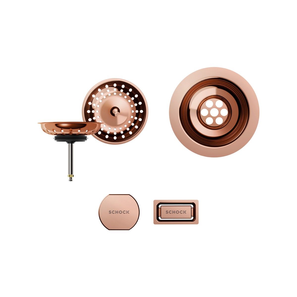 Kiruna N-100, 100L, 100XL, Kaia N-100S, 100, 100L, 100XL DP3 Waste Parts - Copper