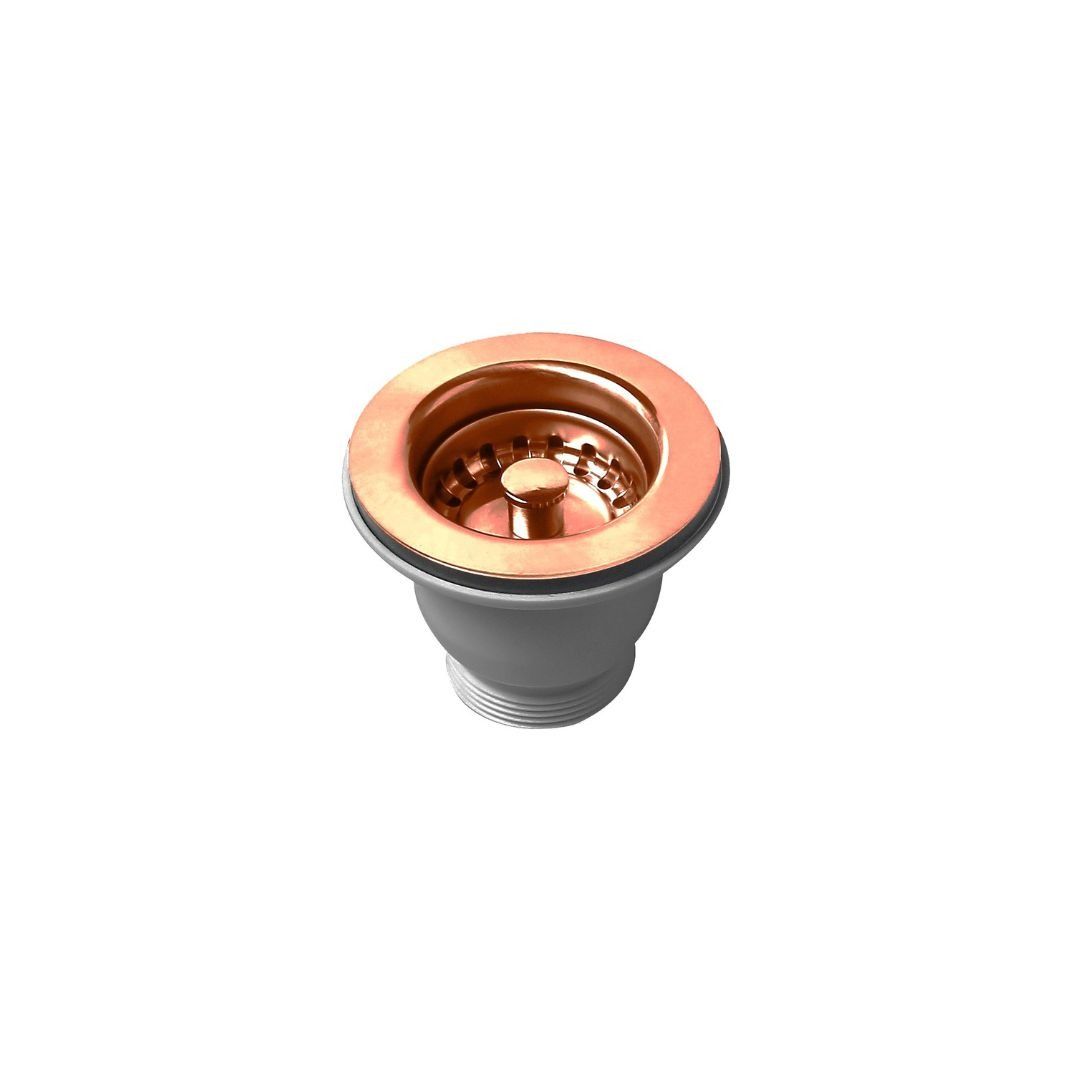 Basket Strainer Waste for Belfast Sink Copper