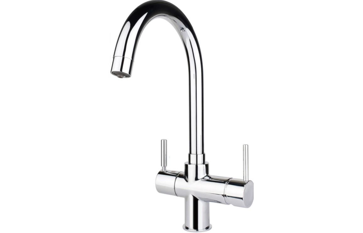 InSinkErator 3N1 Lecce J Shape Steaming Hot Tap & Tank - Chrome InSinkErator 3N1 Lecce J Shape Steaming Hot Tap & Tank - Chrome
