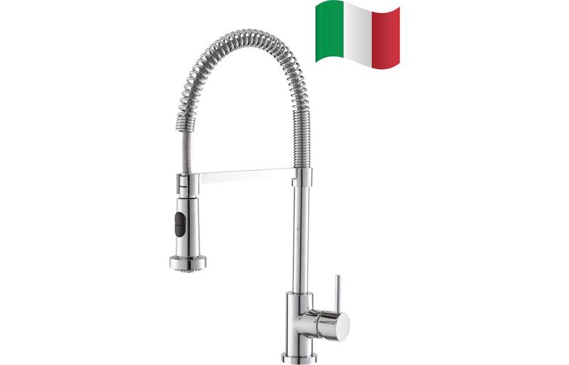 Mastercraft Mosa Professional Single Lever Double Jet Mixer Tap - Chrome