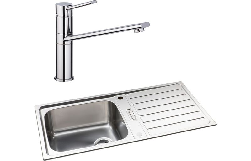 Abode Neron 1B Inset St/Steel Sink & Specto Tap Pack Abode Neron 1B Inset St/Steel Sink & Specto Tap Pack