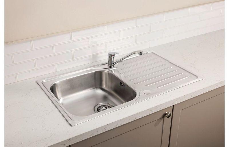 Abode Stria 1B Inset Sink & Hilton Tap Pack Abode Stria 1B Inset Sink & Hilton Tap Pack