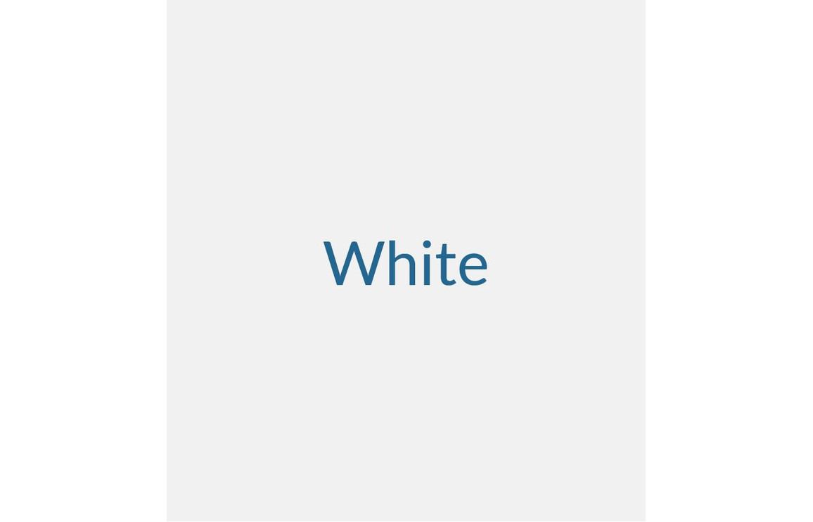 Mastercraft LES002 60cm Straight Glass Splashback - White