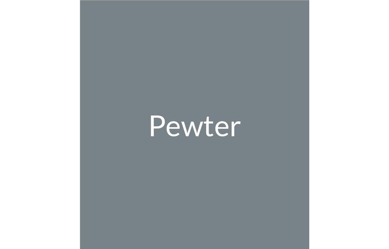 Mastercraft LES003 60cm Straight Glass Splashback - Pewter