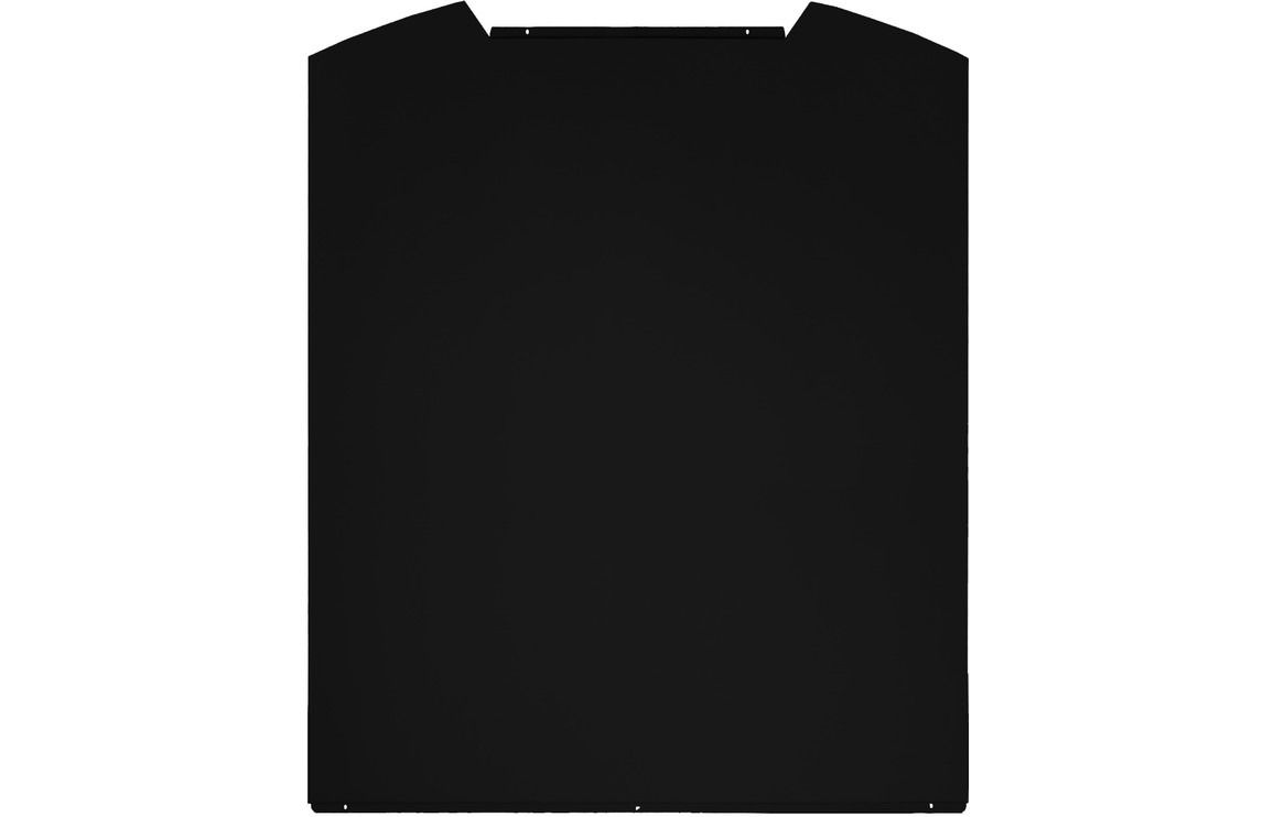 Mastercraft LES101 60cm Curved Glass Glass Splashback - Ebony Black Mastercraft LES101 60cm Curved Glass Glass Splashback - Ebony Black