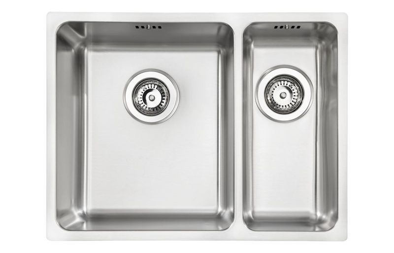 Abode Matrix R25 1.5B LHMB Inset/Undermount Sink - St/Steel Abode Matrix R25 1.5B LHMB Inset/Undermount Sink - St/Steel