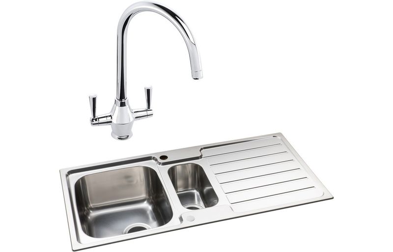 Abode Neron 1.5B Inset St/Steel Sink & Astral Tap Pack Abode Neron 1.5B Inset St/Steel Sink & Astral Tap Pack