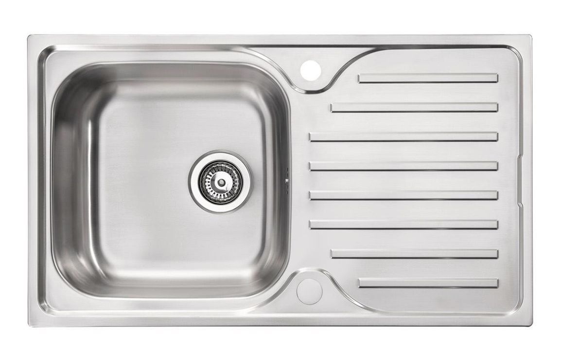 Abode Stria 1B Inset Sink - St/Steel Abode Stria 1B Inset Sink - St/Steel
