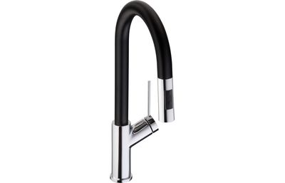 Abode Virtue Nero Mixer Tap w/Pull Out - Chrome Abode Virtue Nero Mixer Tap w/Pull Out - Chrome