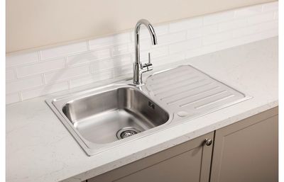Abode Stria 1B Inset Sink & Nico Tap Pack Abode Stria 1B Inset Sink & Nico Tap Pack