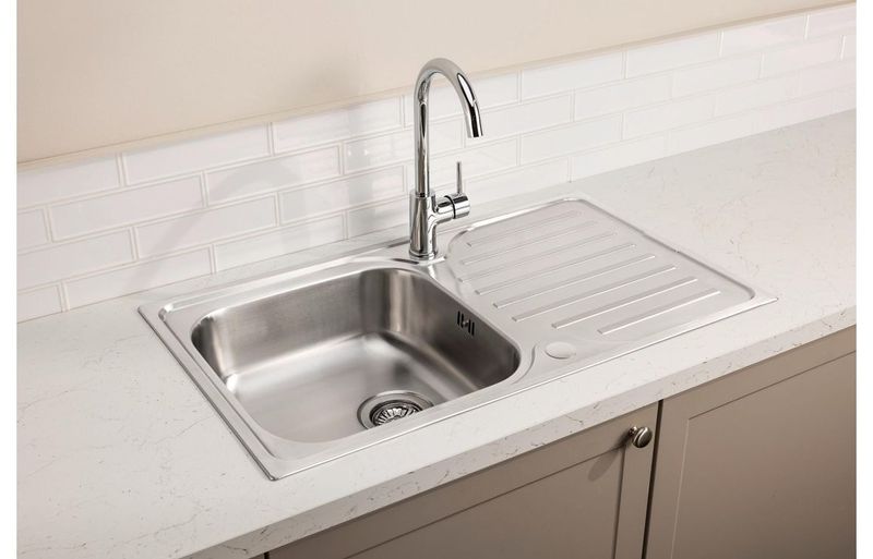 Abode Stria 1B Inset Sink & Nico Tap Pack Abode Stria 1B Inset Sink & Nico Tap Pack
