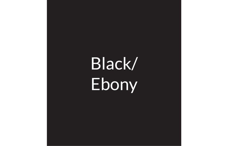 Mastercraft LES001 60cm Straight Glass Splashback - Ebony Black