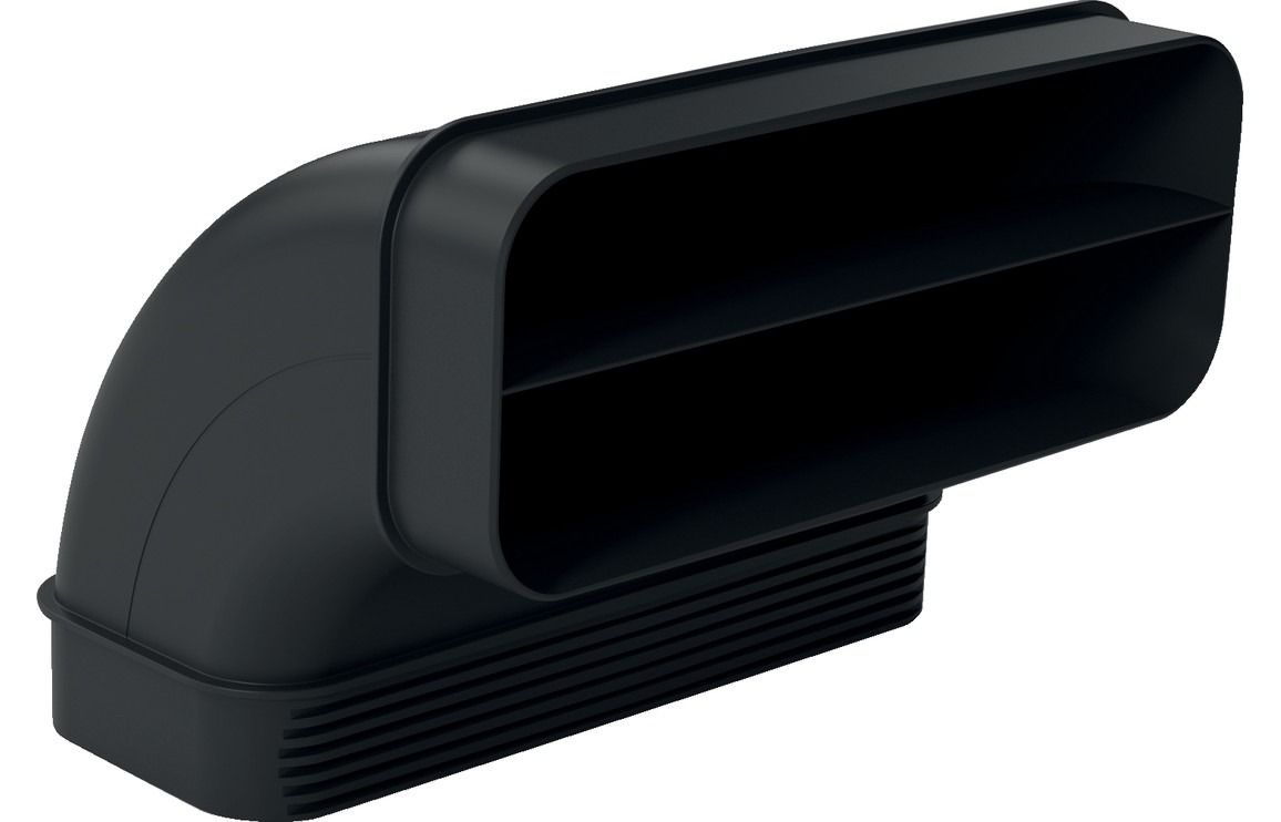 Bosch HEZ9VDSB2 Flat Vertical 90° Bend - Black (Large) Bosch HEZ9VDSB2 Flat Vertical 90° Bend - Black (Large)