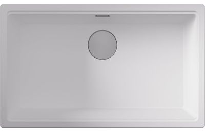 Abode Linaro 80cm 1B Granite Inset/Undermount Sink