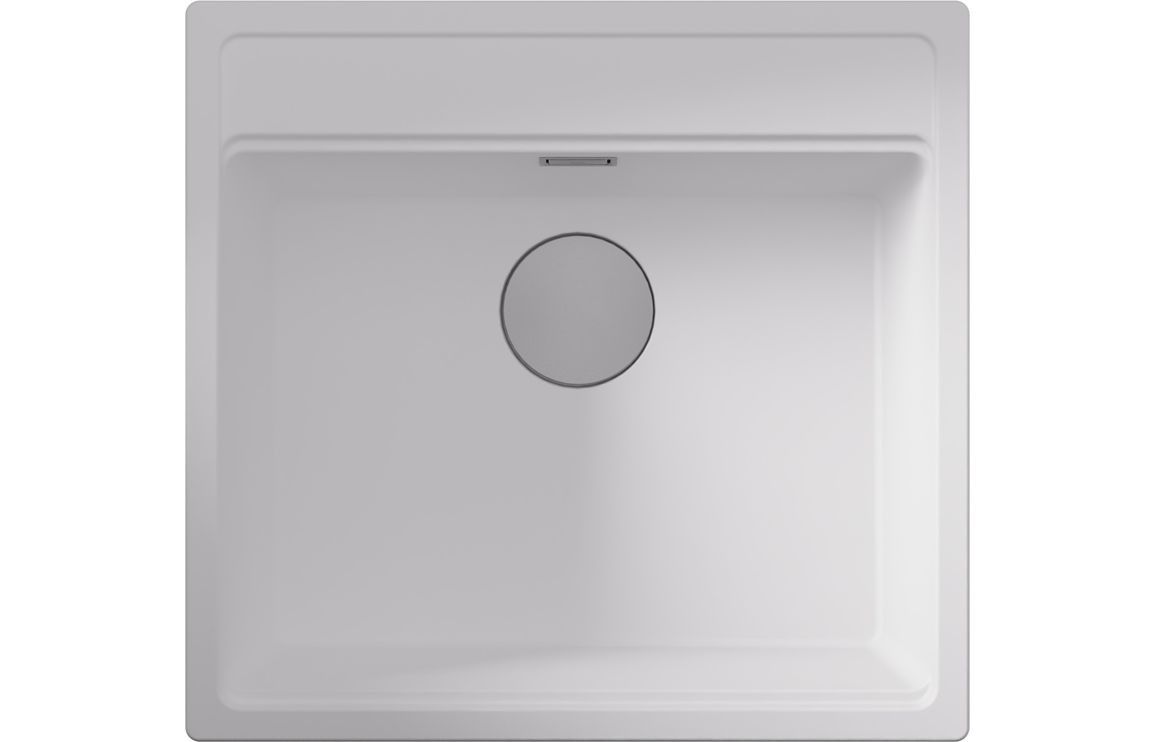 Abode Linaro 60cm 1B Granite Inset/Undermount Sink w/Tapledge