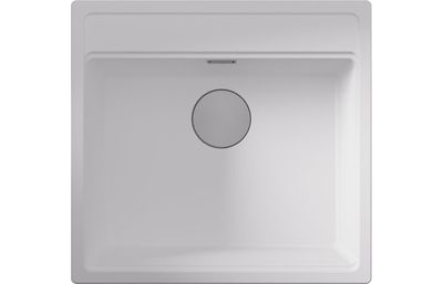 Abode Linaro 60cm 1B Granite Inset/Undermount Sink w/Tapledge
