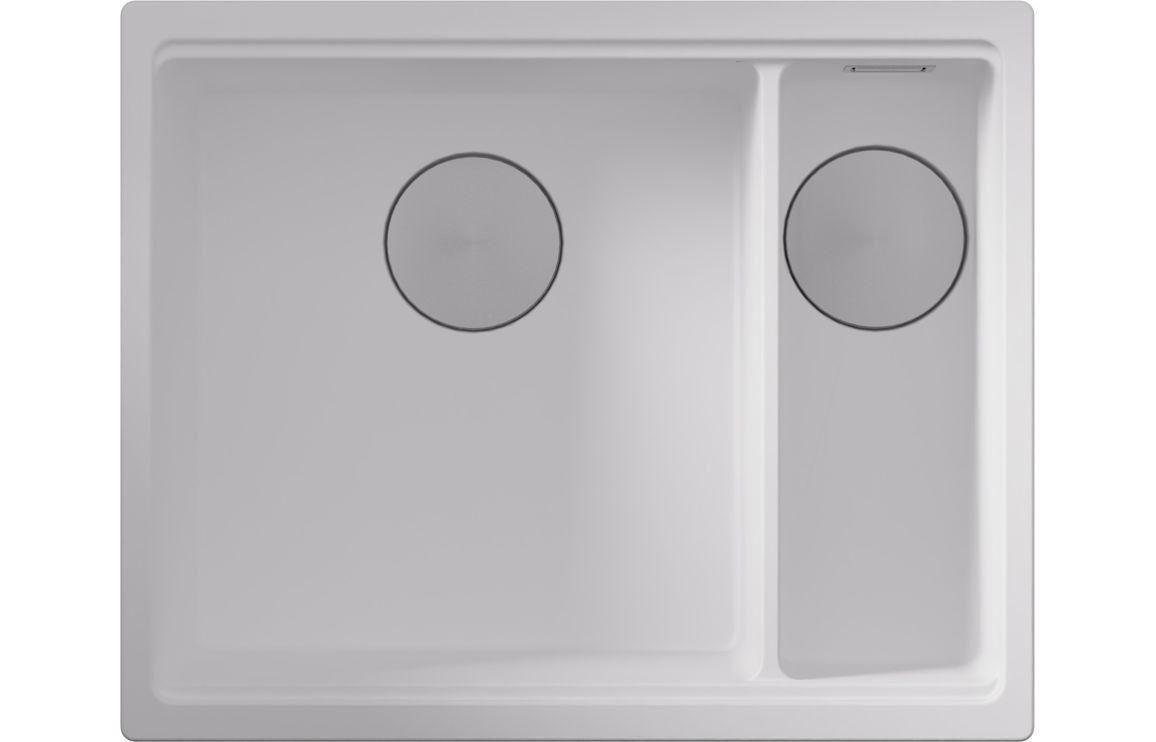 Abode Linaro 60cm 1.5B Granite Inset/Undermount Sink