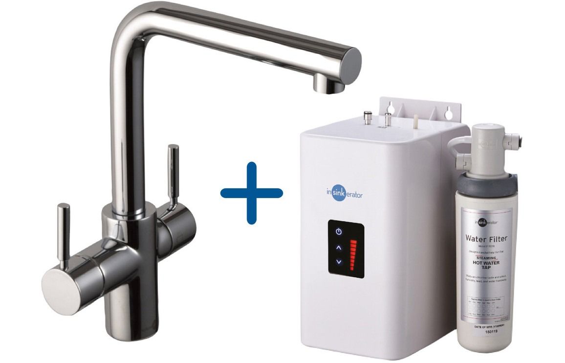 InSinkErator 3N1 L Shape Tap Neo Tank &amp; Filter Pack