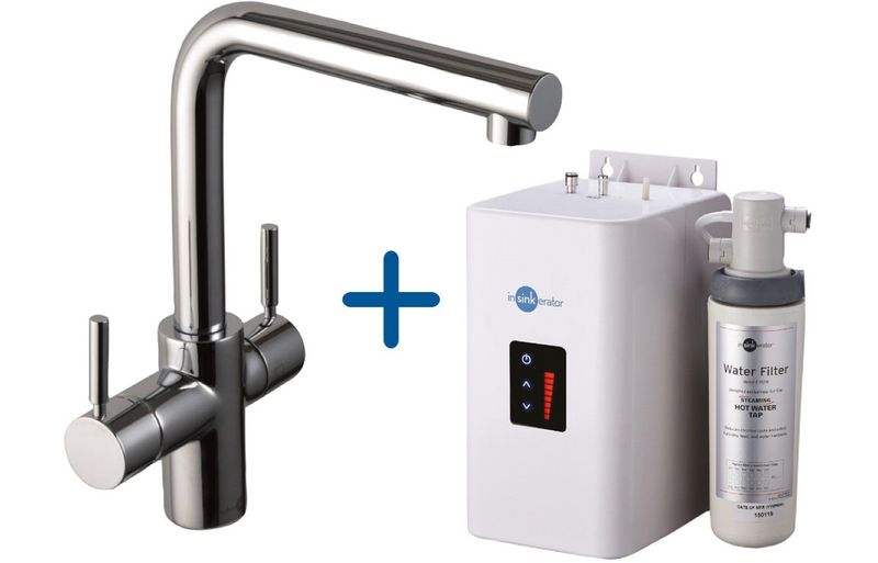 InSinkErator 3N1 L Shape Tap Neo Tank & Filter Pack
