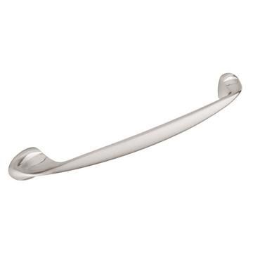 Winton, D-Handle, 160mm hole centre, Brushed Stainless Steel Effect