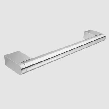 Thorpe, D-Handle, 509mm hole centre, Brushed Stainless Steel Effect Thorpe, D-Handle, 509mm hole centre, Brushed Stainless Steel Effect