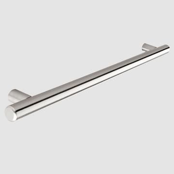 Leven, Bar Handle, 327mm hole centre, Brushed Stainless Steel Effect
