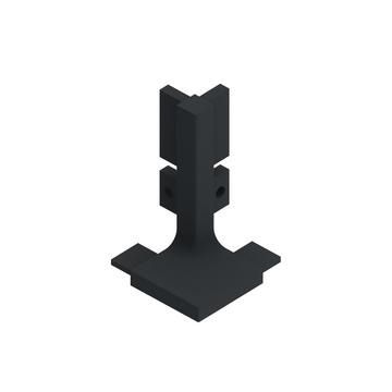 Matt Graphite top profile, external corner joint 90 degree, Matt Graphite