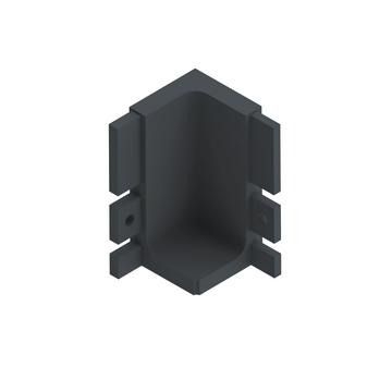 Matt Graphite top profile, internal corner joint 90 degree, Matt Graphite