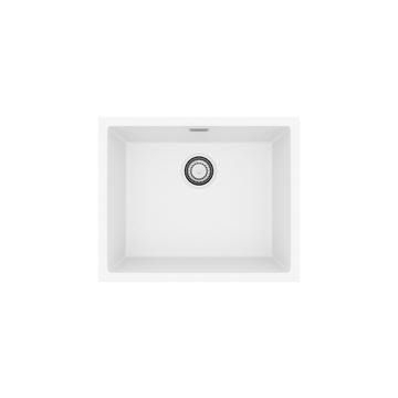 Alveus, Omni 30, Arctic, Single bowl, Inset,Undermount, 550x450x198mm, c/w waste kit &amp; mount kit