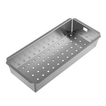Alveus, Sink accessories, Stainless Steel, 420x190x72mm, Strainer bowl, compatible with Quadrix &amp; Ko