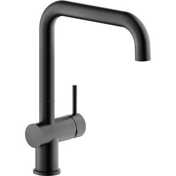 Nobili, Live, Single Lever, U Spout, Brushed Anthracite, Tap, 0.5 - 10 Bar