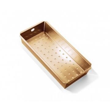Alveus, Sink accessories, Bronze, 420x190x72mm, Strainer bowl, compatible with Quadrix &amp; Kombino sin