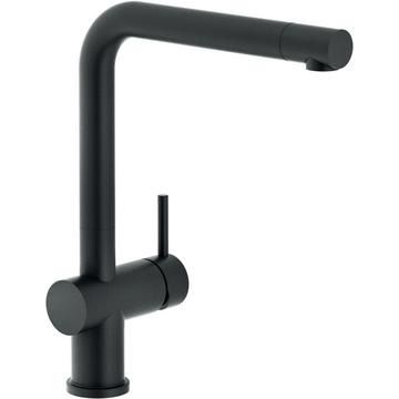 Nobili, Live, Single Lever, L Spout, Matt Black, Tap, 0.5 - 10 Bar