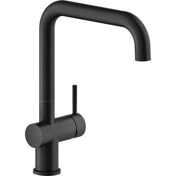 Nobili, Live, Single Lever, U Spout, Matt Black, Tap, 0.5 - 10 Bar