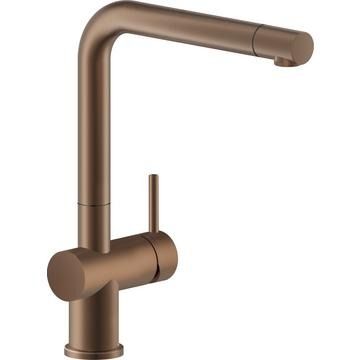 Nobili, Live, Single Lever, L Spout, Matt Copper, Tap, 0.5 - 10 Bar